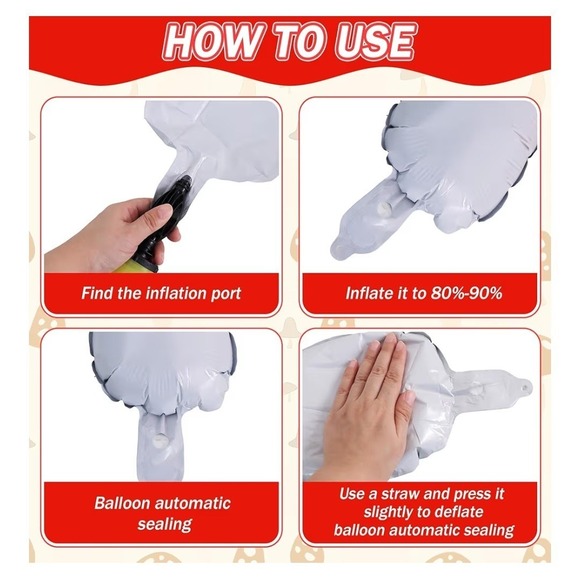 12 Pcs Mushroom Foil Balloons Birthday Party Decor Fairy Forest Nature Hippy - Picture 4 of 4